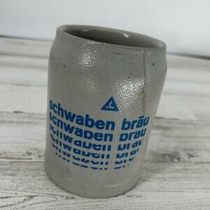 Schwaben Bräu – Nelly Rudin German Beer Stein Vintage Grey